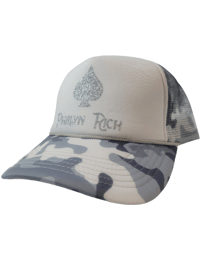 Image 4 of Phillyn Rich Camo & White Trucker Hat