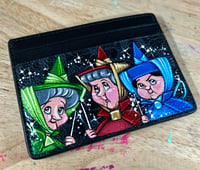 Image 2 of RTS Hand Painted KS Cardholder - Fairies