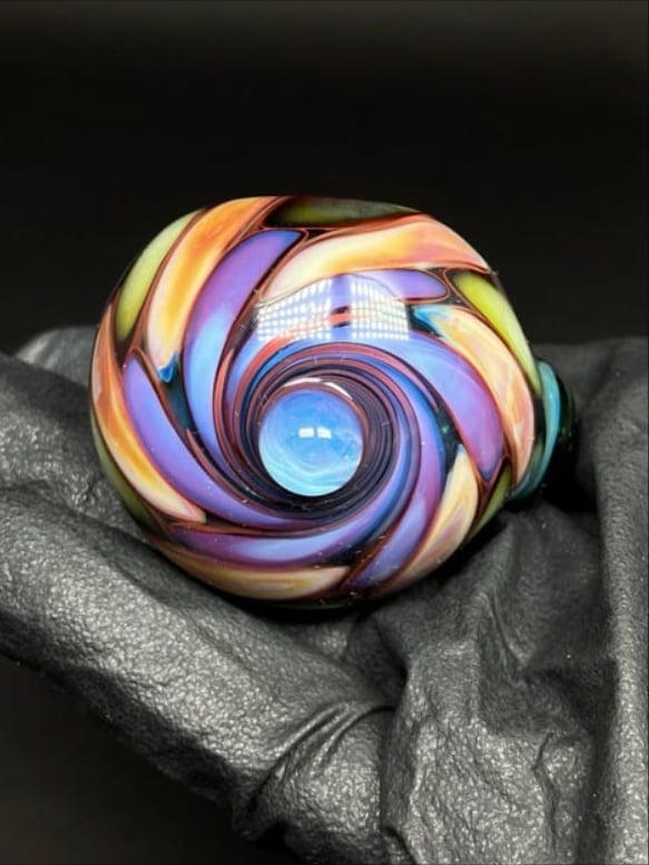 Pthalo Green Spiral Image 3