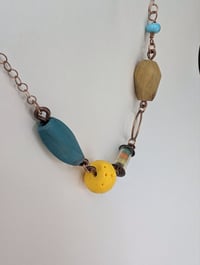 Image 9 of Maudie's Apron Statement Necklace of Handcrafted Beads