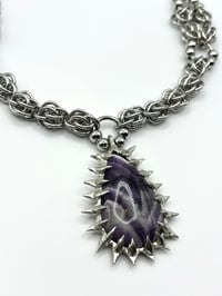 Image 4 of Reliquary Necklace: Amethyst 