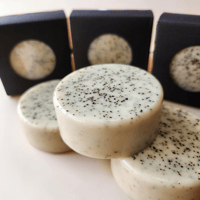 Image 3 of Coffee Goat Milk Soap Bar – Espresso Scented Exfoliating Soap with Coffee Grounds | Rise n Grind