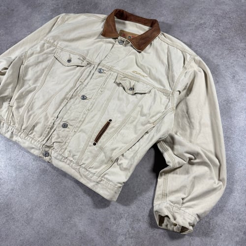 Image of 1990s Diesel Croppes Trucker Jacket, Size Large