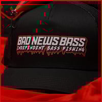 Image 2 of RED DRIP SNAPBACK
