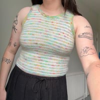 Image 2 of Amsterdam Striped Racerback Vest