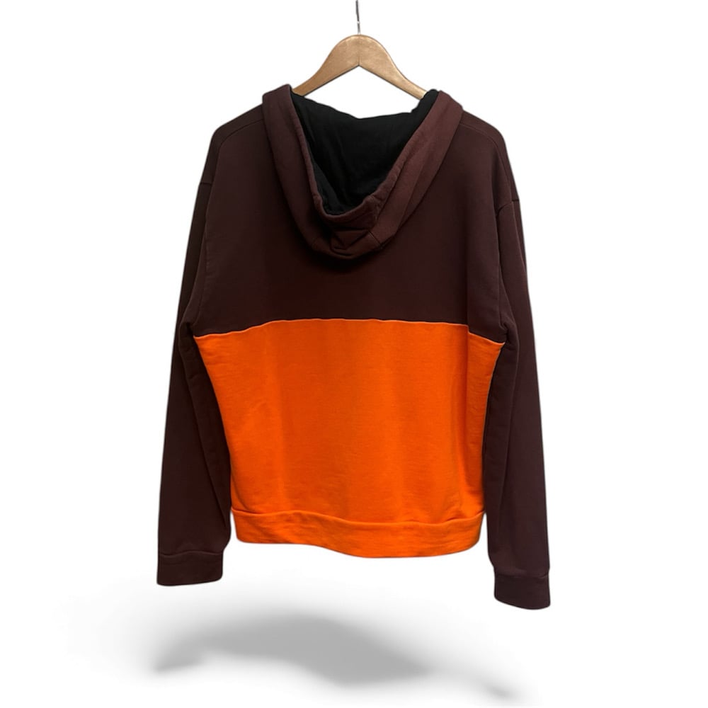 Image of Prada Two Tone Quarter Zip Hoodie