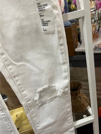 Image 2 of NWT white Levi jeans