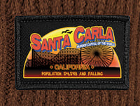 Image 2 of Santa Carla Lost Boys Patch Knitted Beanie Hat