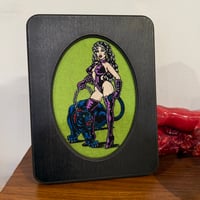 Image 4 of Panther embroidery