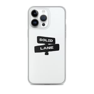 Image of Black Logo iPhone® Case