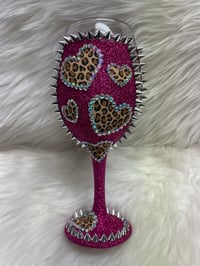 Image 2 of “Wild Thang” Wine Glass