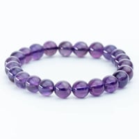 Amethyst crystal bracelet 