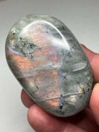 Image 13 of Sunset Labradorite Palm Stone #2885