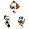 Hold Your Head Up Pin Pack - Killer Clowns