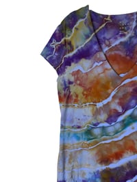 Image 5 of ♻️ UPCYCLED S Jersey Double Knit Top in Geode Ice Dye