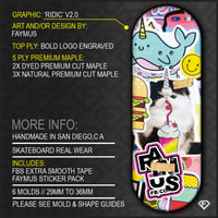 Image 1 of ‘RIDIC v2.0’ + LÜXE PRO FB TAPE & FAYMUS STICKER PACK