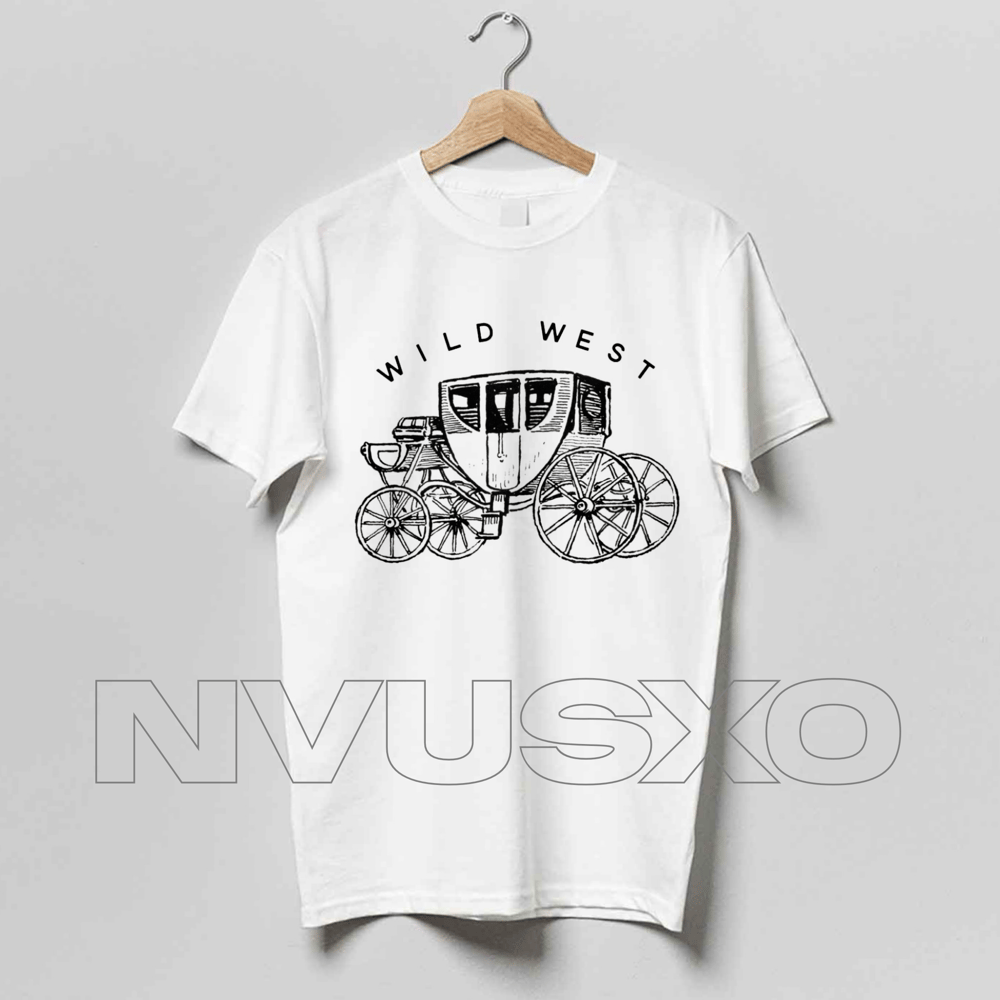 Image of WILD WEST W&B T-SHIRT