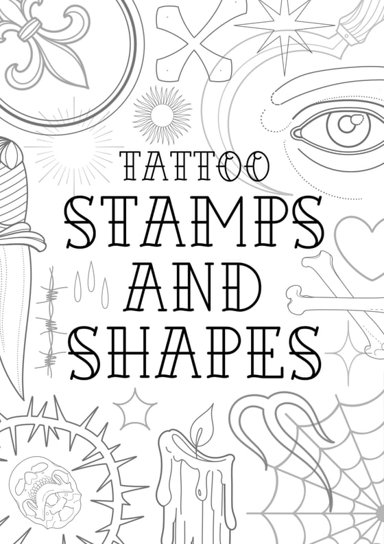 Image of Tattoo STAMPS & SHAPES (178)