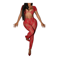 Image 5 of Sexy Lace Jumpsuit