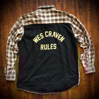 Upcycled “Wes Craven Rules”