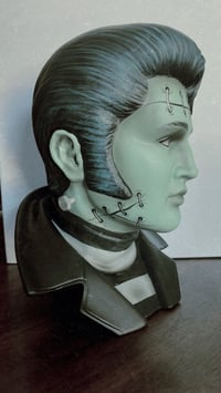 Image 3 of Frankenstein Ceramic Elvis Bust