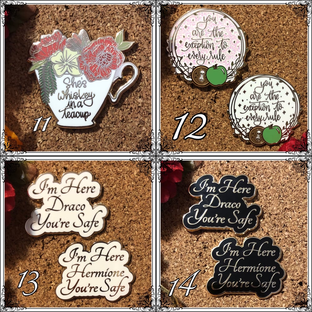 Image of Assorted Quote Pins