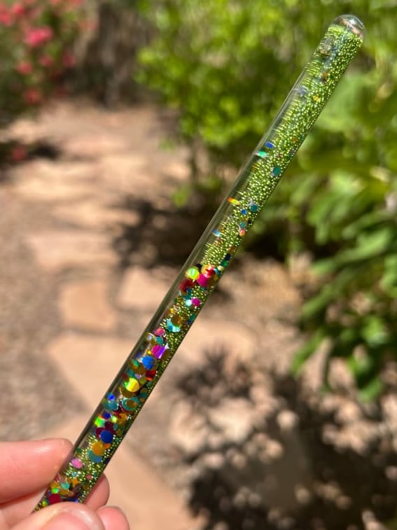 Image of Green Retro Wand