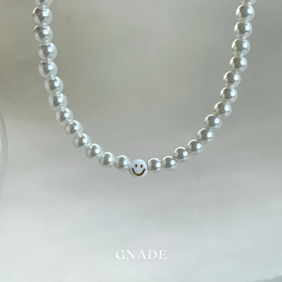 Pearl Smiley Necklace