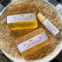 Image 6 of Orange Blossom Honeybee Glycerin Bar Soap and Perfume Duo