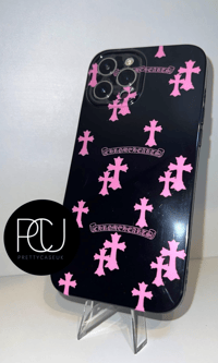 Pink Hearts iPhone case 