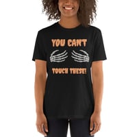 Image 2 of Fun Halloween Adult T-Shirt - You Can't Touch These!