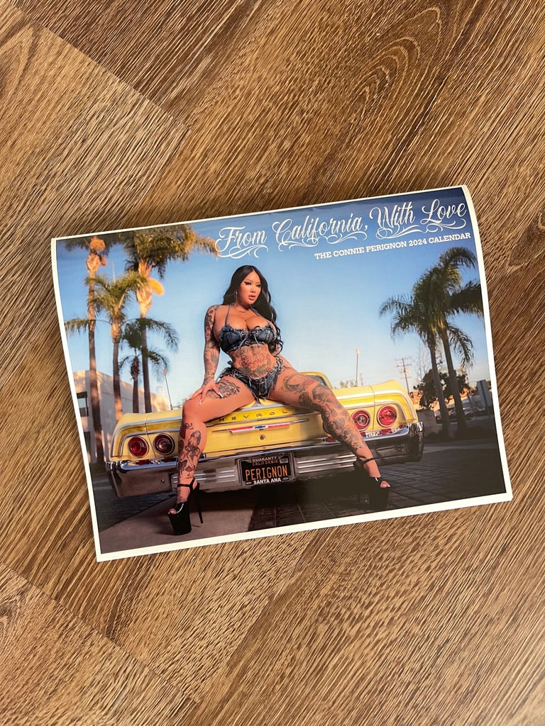 from california, with love - connie perignon 2024 calendar