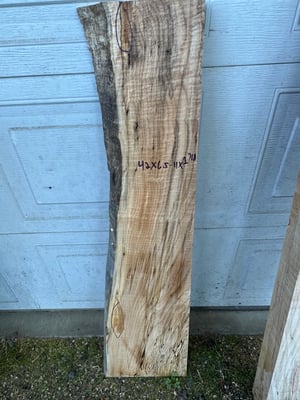 Figured maple board 1