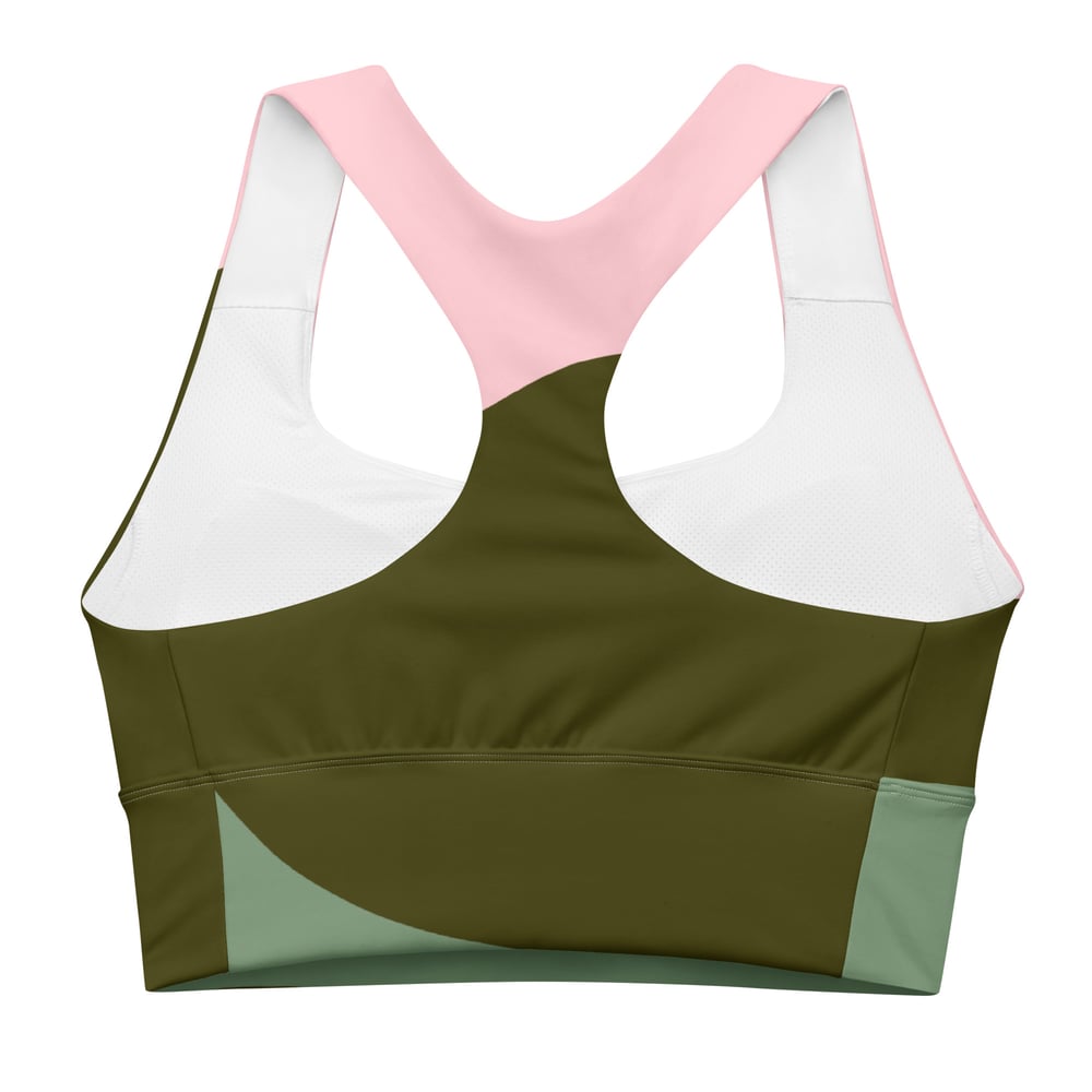 Image of Safari Love Longline sports bra