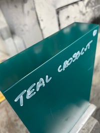 Image 1 of Teal Crosscut Paper G-carta