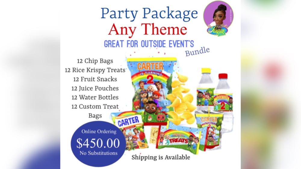 Image of Gable Treat Box Party Bundle
