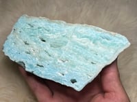 Image 2 of Blue Aragonite Slab #2391