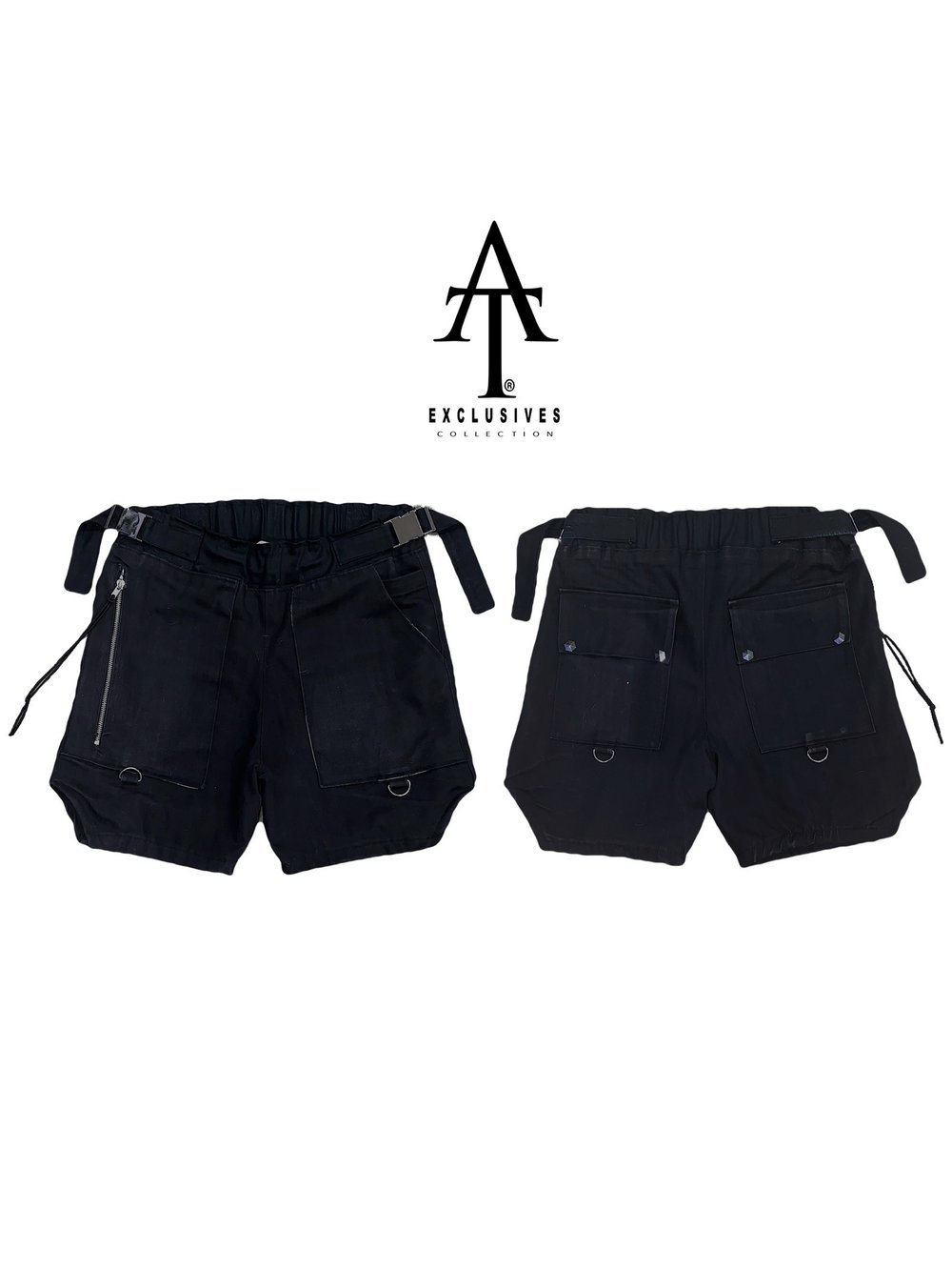 Image of #DARKSIDE DENIM KNEE Hi SHORTS