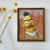 Angry Bert (framed)