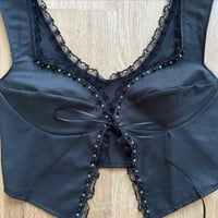 Image 4 of Black “Juliet” Top