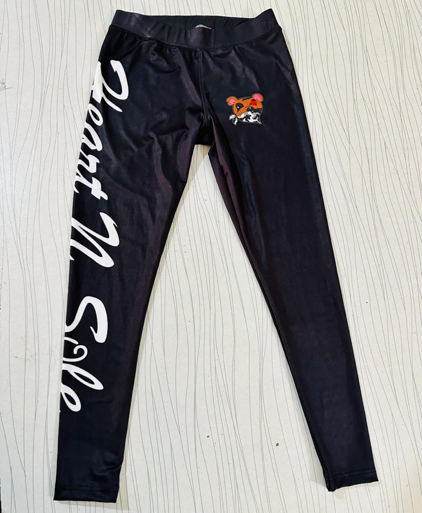 Heart N Sole “Black Ice “ Leggings