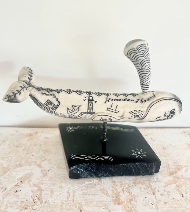 WHALE SCULPTURE