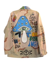 Image 2 of “STOP WARS” Button Up Jacket 