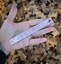 Image 1 of ACOTAR bookmark - copper 