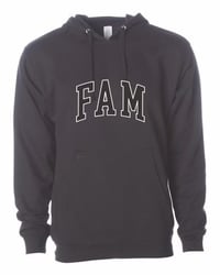 FAM Logo Hoodie - Black