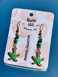 Image 2 of St Lucia Starfish Earrings 