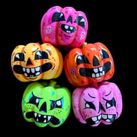 Image 1 of Mache Pumpkinheads