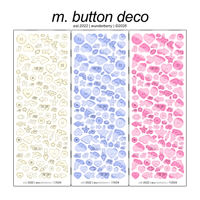 Image 1 of matte button deco