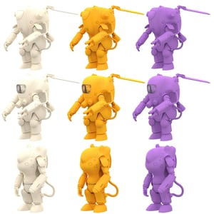 Image of Maschinen Krieger 35 Gacha-Nen Final Series