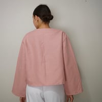 Image 2 of Tie Up Long Sleeve / Dusty Pink